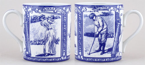 Mug large Golfer
